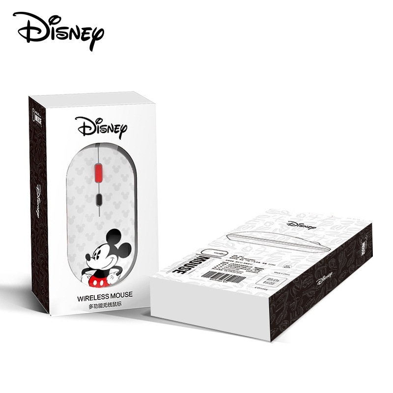 Chuột Bluetooth không dây JRC Disney Mickey Mouse, 2 chế độ kết nối - Hàng chính hãng