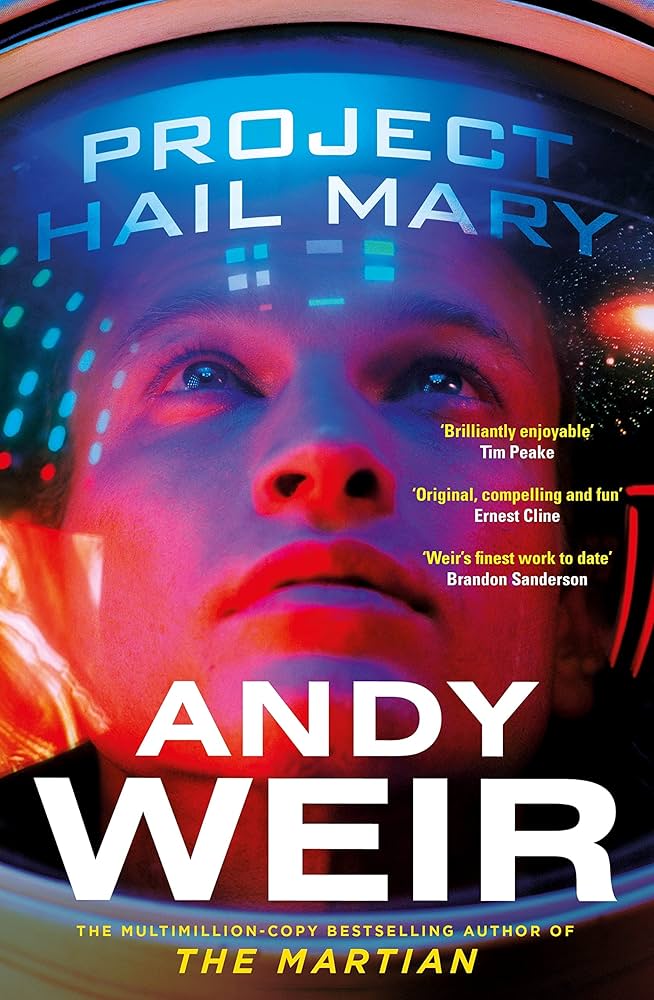 Sách - Project Hail Mary by Andy Weir -  From the Sunday Times bestselling author of The Martian