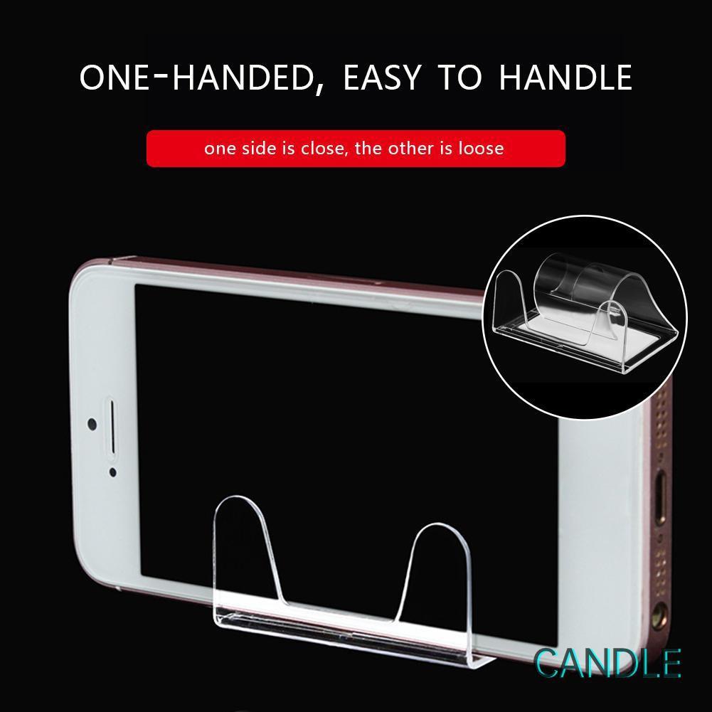 Giá Đỡ Điện Thoại Mini Trong Suốt Cho Xe Hơi