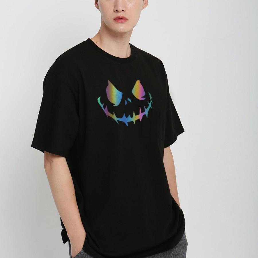 Áo phông phản quang 7 màu Icon khâu miệng Unisex chất