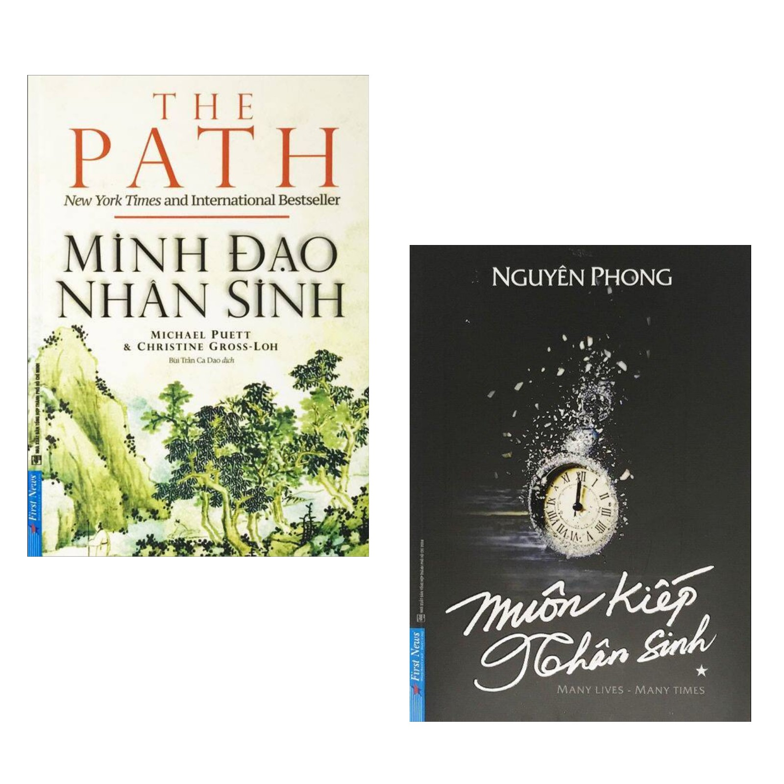 Combo Sách: Minh Đạo Nhân Sinh + Muôn Kiếp Nhân Sinh (Many Lives - Many Times)