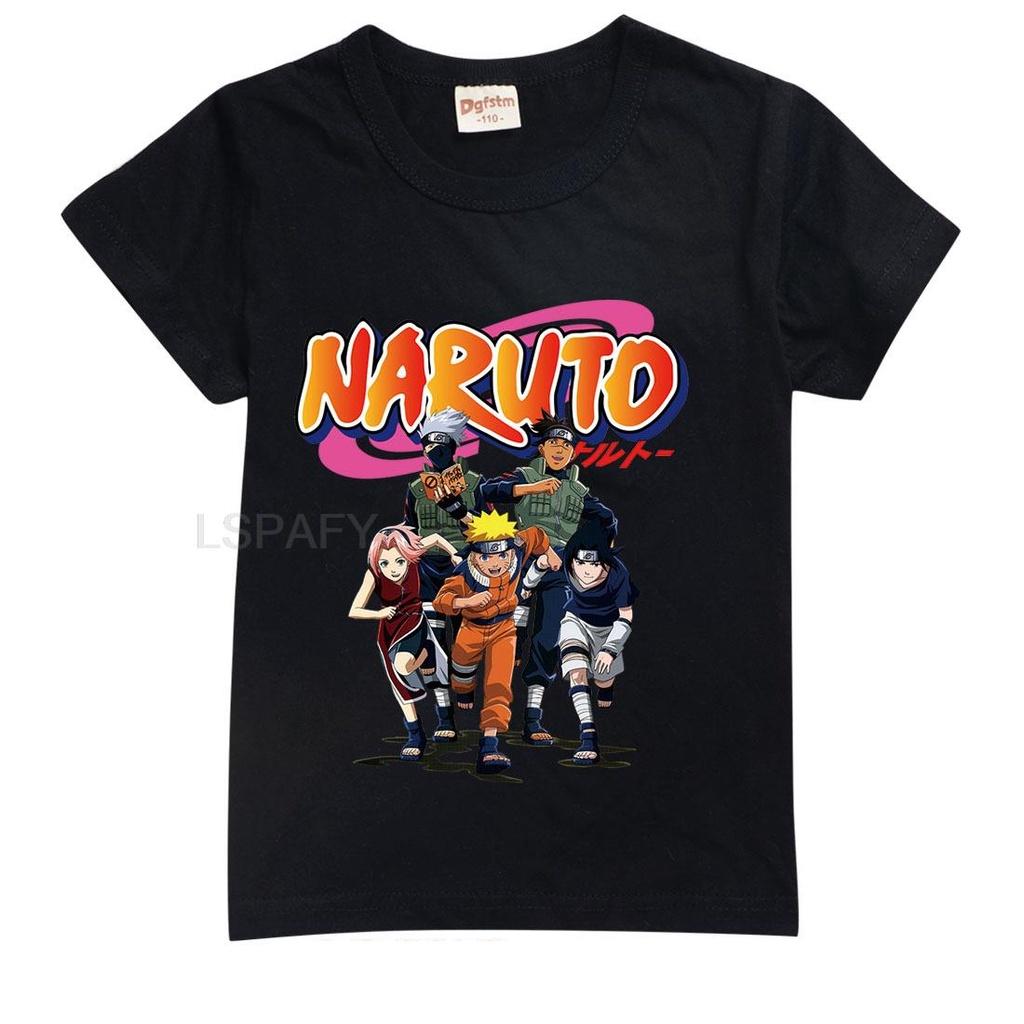 Áo thun trẻ em naruto 5 màu , Có size người lớn, King Cotton