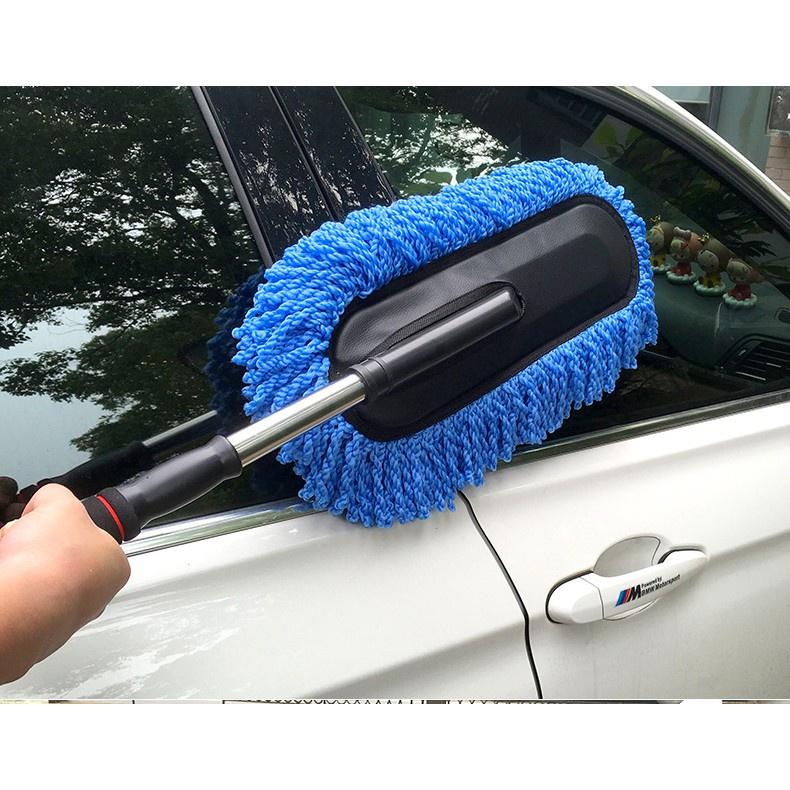 Chổi Rửa Xe Ô Tô Sợi Mềm Chổi Lau Xe Ô Tô Điều Chỉnh Được Độ Dài 192