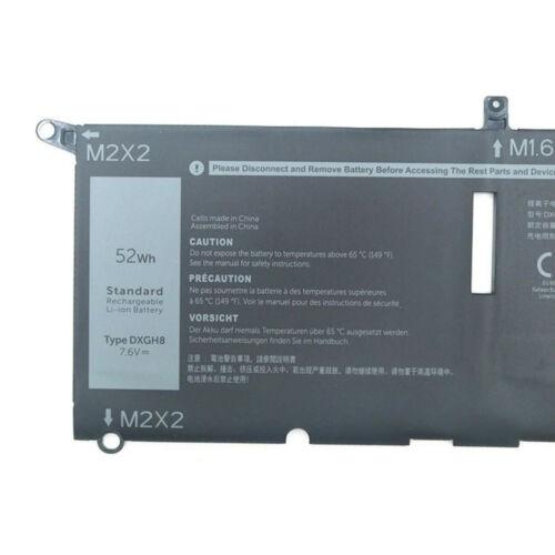 Pin battery dùng cho laptop Dell XPS 13 2018 XPS 13 9370 9380 2019 0H754V DXGH8 7.6V 52Wh 6500mAh