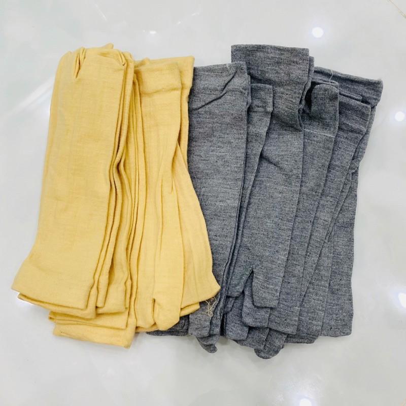 COMBO 10 Đôi Vớ Xỏ Ngón Nữ Freesize Cotton Dày