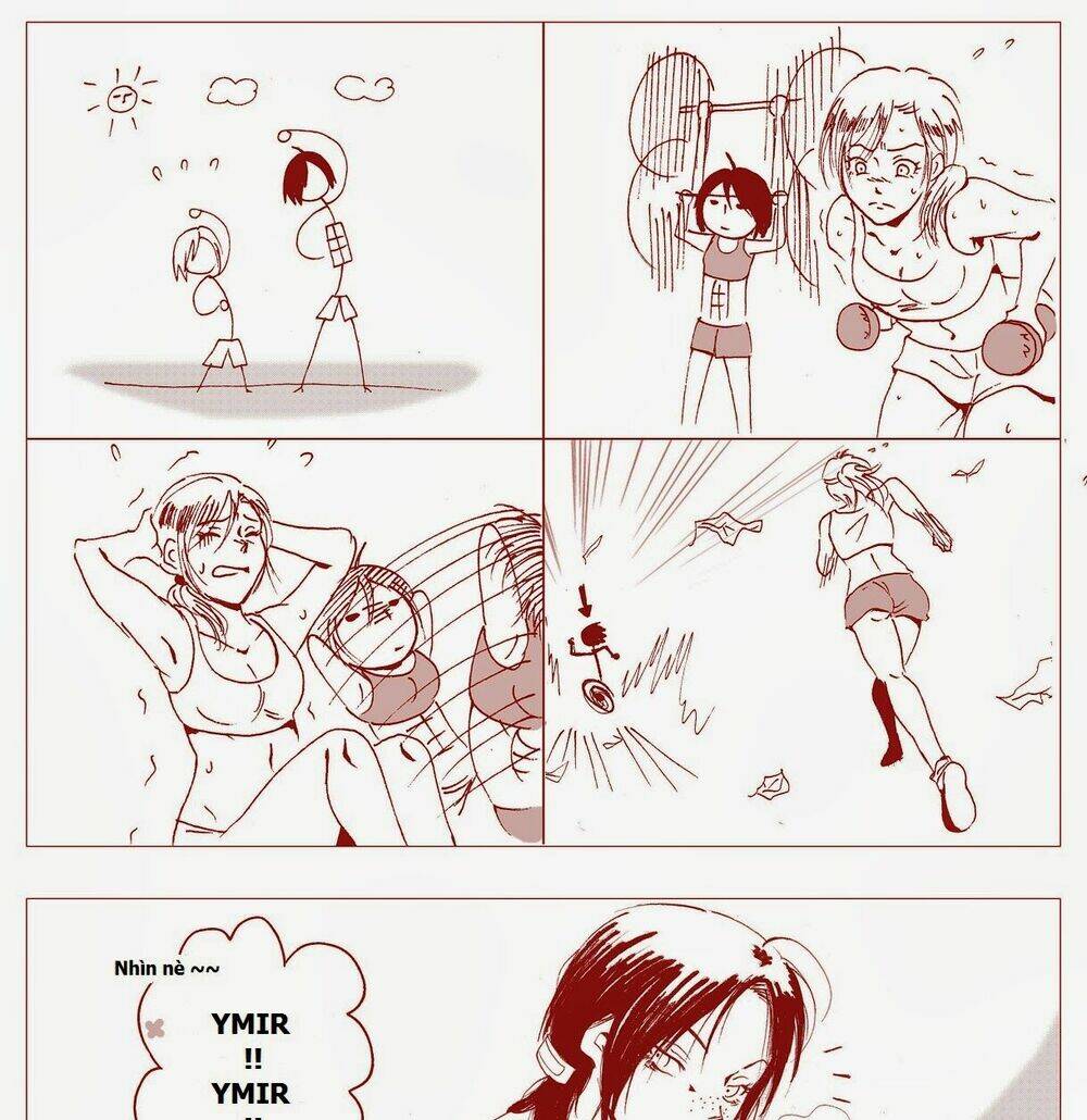 đại chiến titan - những sưu tầm về doujinshi chapter 54 4