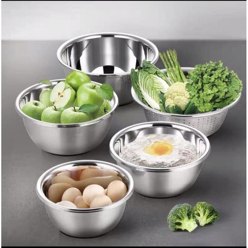 Bộ chậu rổ 5 chi tiết