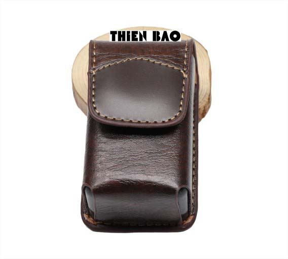 Bao da có đai đeo hông BD99 chuyên dùng để đựng kính lão thị, viễn thị gấp gọn KT 8*4*3CM làm thủ công HANDMADE bằng tay chắc chắn