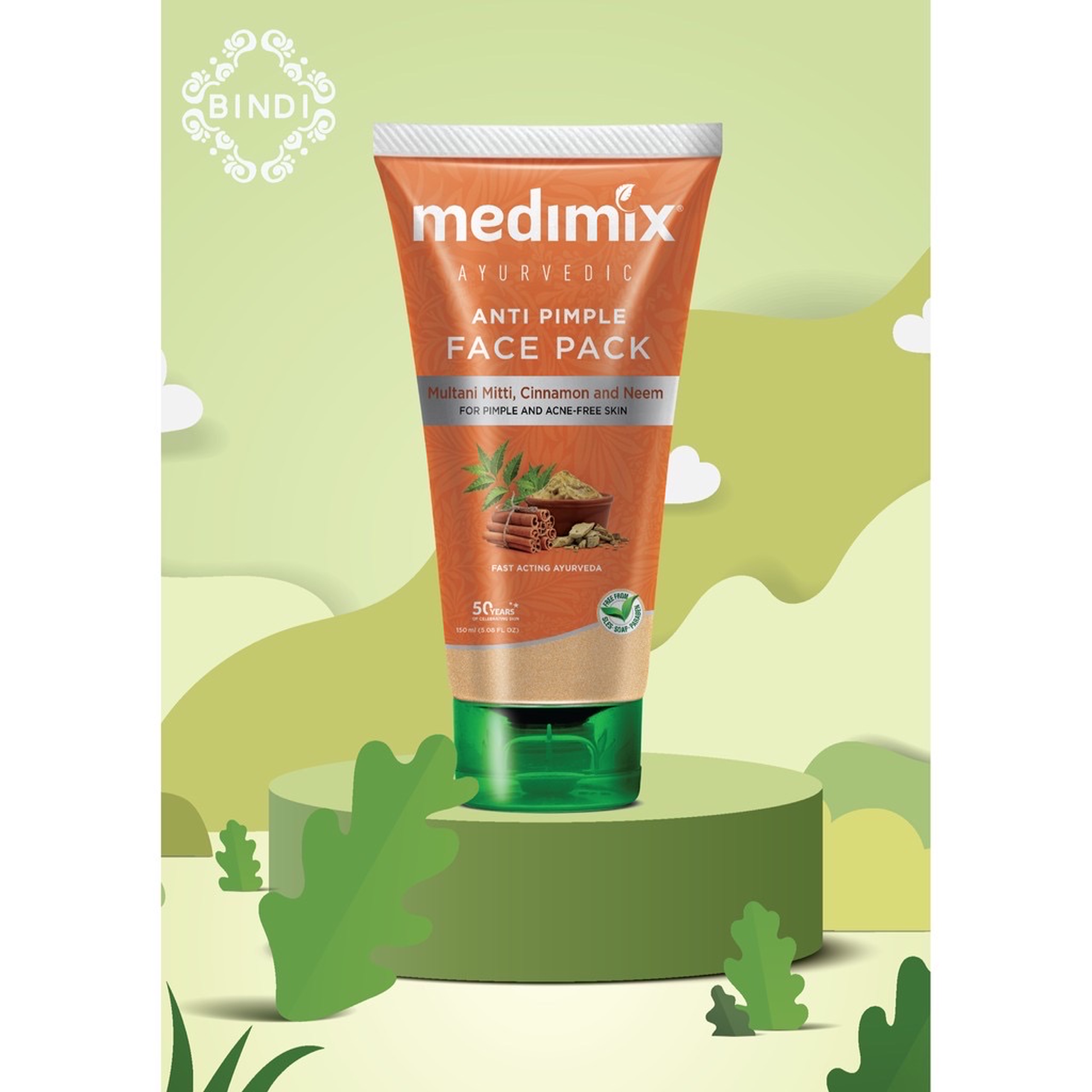 Mặt nạ đất sét Medimix Giảm &amp; Ngừa Mụn 150ml