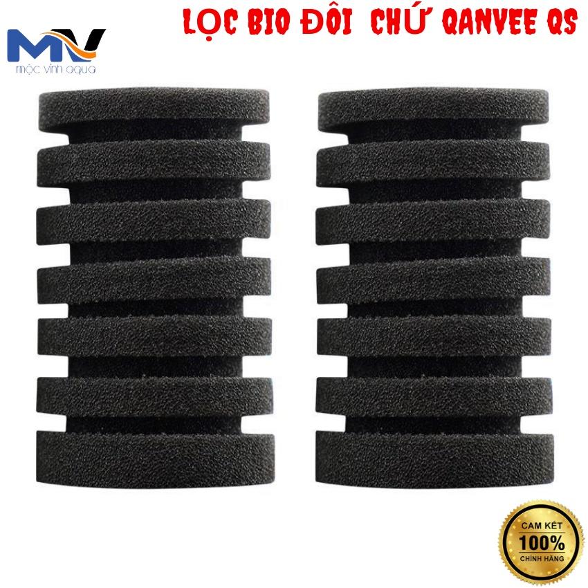 LỌC BIO ĐÔI QANVEE QS-100A & QS-200A | CỬA HÀNG CÁ CẢNH VÀ THIẾT BỊ LỌC NƯỚC HỒ CÁ MỘC VINH AQUA