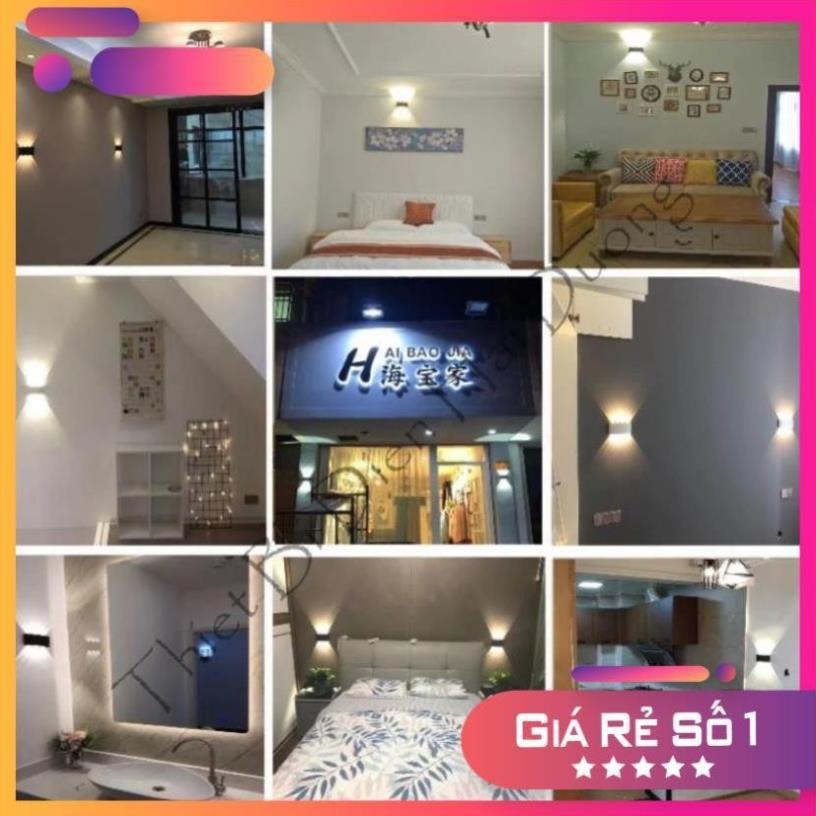 Đèn trang trí hắt tường 2 đầu - 8w chống nước TN189