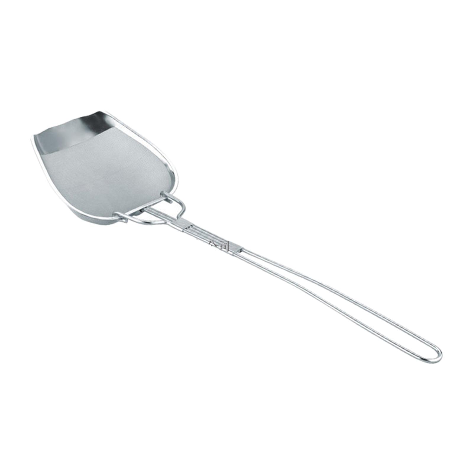 Chiwanji Stainless Steel Mesh Strainer Filter Spoon Kitchen Shovel Frying