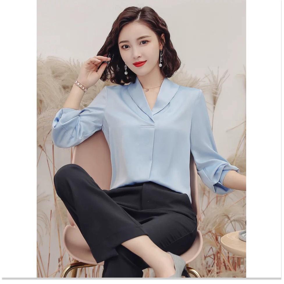 Áo sơ mi công sở tay dài