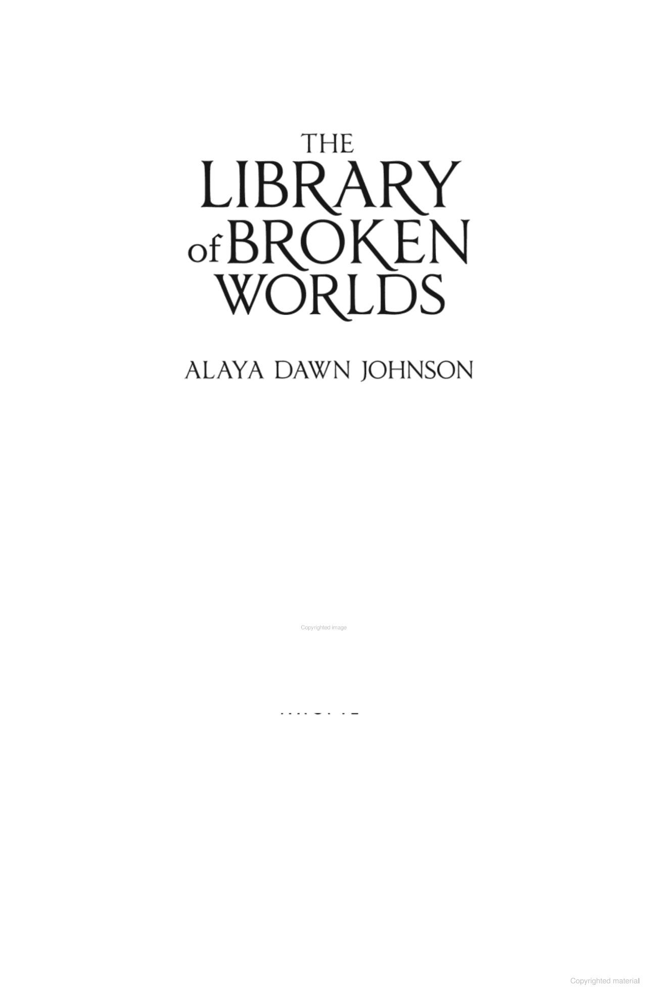 Sách ngoại văn: The Library Of Broken Worlds