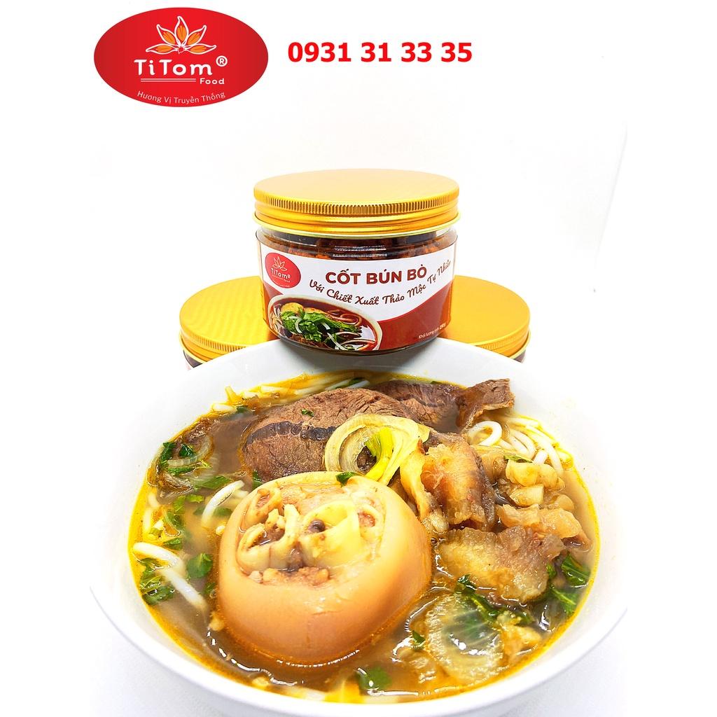 Gia vị nấu bún bò - Gia vị bún bò - Gia vị bún bò nêm sẵn - Cốt bún bò TITOM 250g