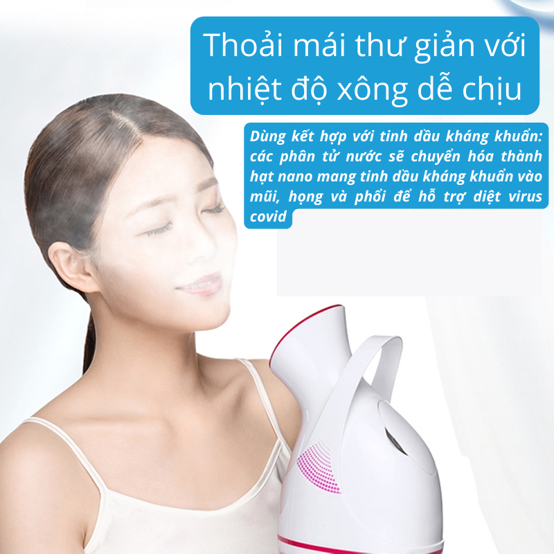 Máy Xông Mặt Phun Sương Nano Giữ Ẩm Làm Sạch Da Mặt 100mL KONKA KZ-X6 - Hàng Chính Hãng