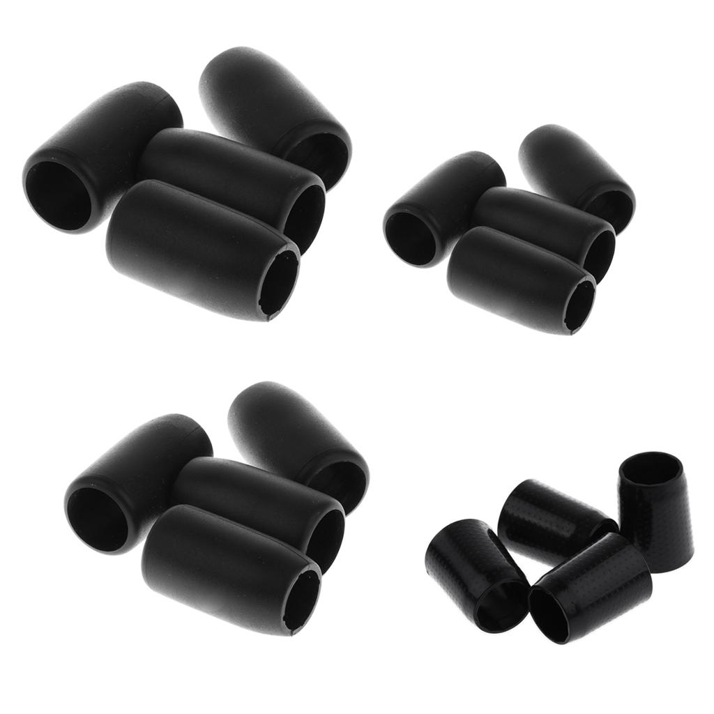 4pcs Plastic Walking Pole Tip Protectors Trekking Hiking Accessories 14mm A