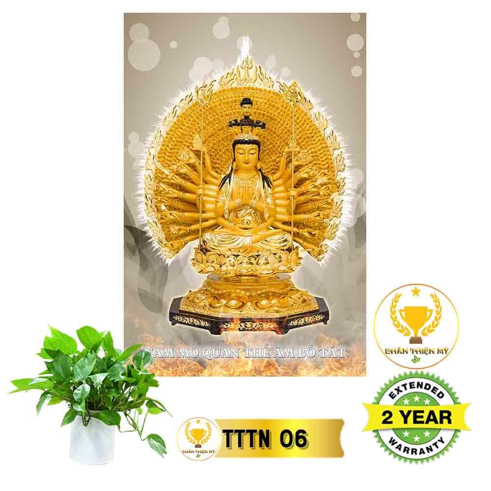 Tranh Phật Thiên Thủ Thiên Nhãn có khung_TTTN1