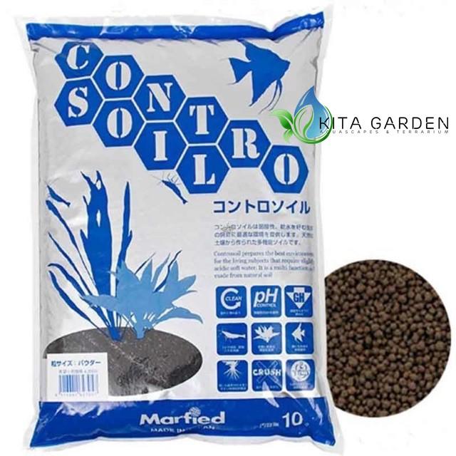 Phân nền thủy sinh MARFIED CONTROSOIL BLACK FINE - túi lẻ 1 lít