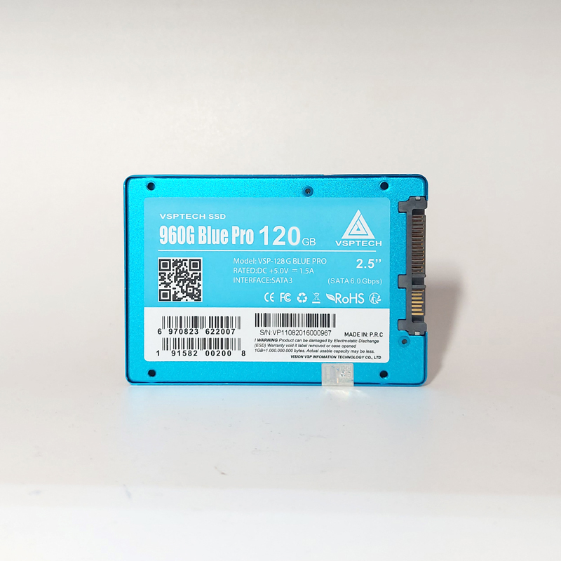 Ổ cứng SSD VSPTECH 960G Blue Pro dung lượng 120GB - tốc độ ghi 450MB/s đọc 520MB/s (HÀNG CHÍNH HÃNG)