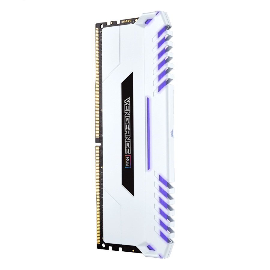 Bộ 2 Thanh RAM PC Corsair Vengeance RGB 8GB DDR4 3000MHz LED RGB - Hàng Chính Hãng