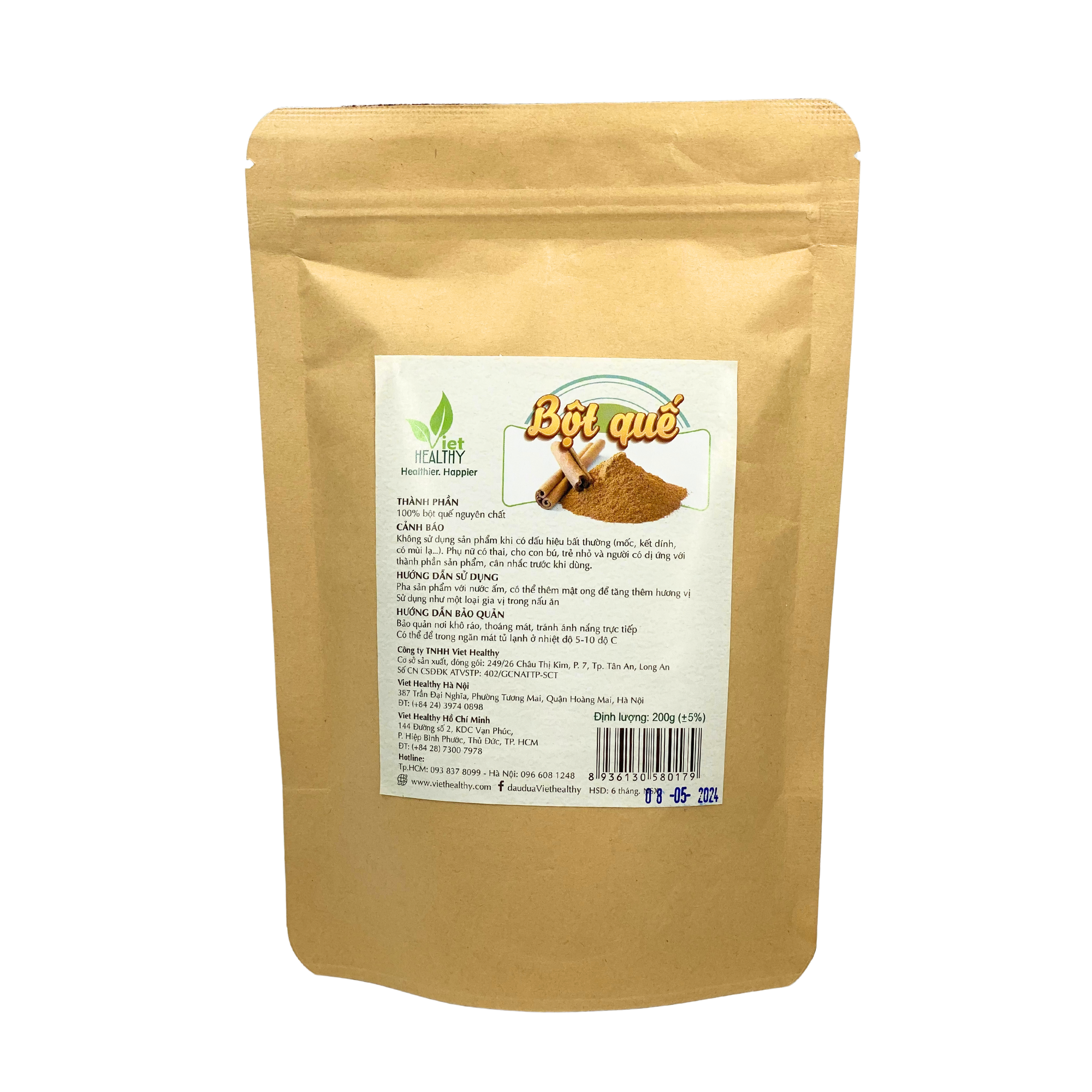 Bột Quế Viet Healthy 200g
