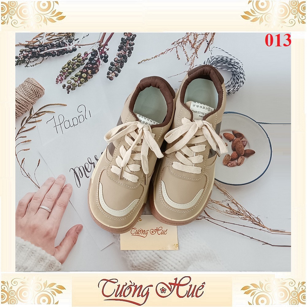 Giày Thể Thao Nữ Đế Bánh Mì Họa Tiết Chữ N - Hàng Quảng Châu - 013