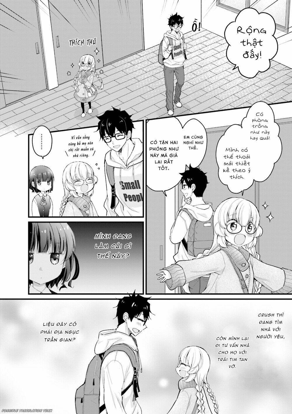 senpai kiêm bạn gái nhỏ nhắn của tôi rất dễ thương chapter 5 4