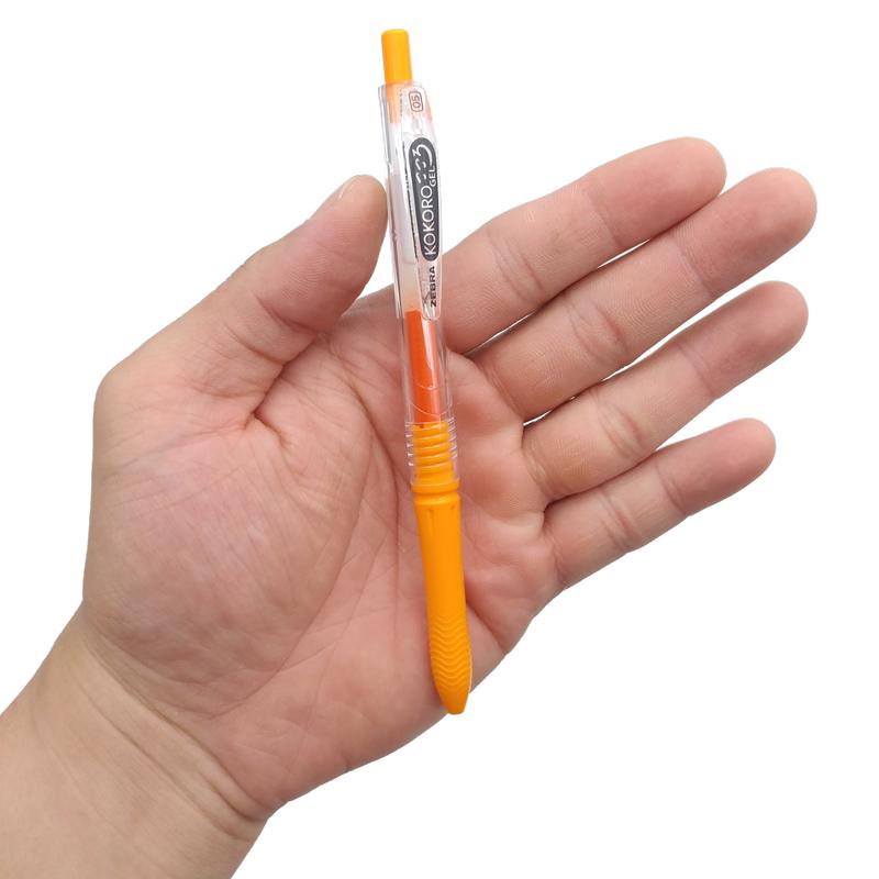 Bút Gel Zebra Kokoro 0.5 mm - Mực Cam