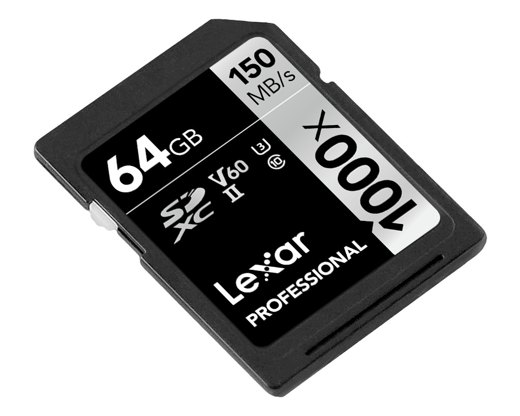 Thẻ Nhớ Lexar SDXC Lexar Professional 1000X 64GB UHS-II 150MB/s - Hàng Chính Hãng