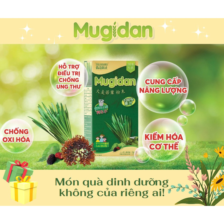 Mugidan - Dinh dưỡng toàn năng Nhật Bản - Hộp 30 gói