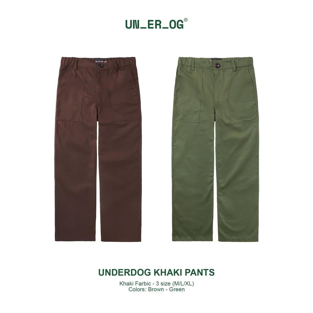 Quần kaki ống suông unisex Underdog Khaiki Pants