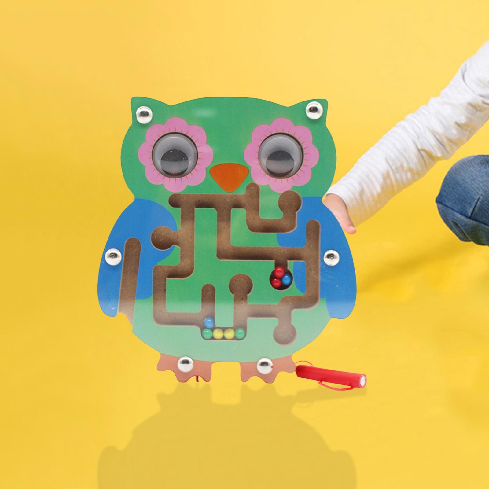 Wood Maze Toy Travel Toy for Children Girls