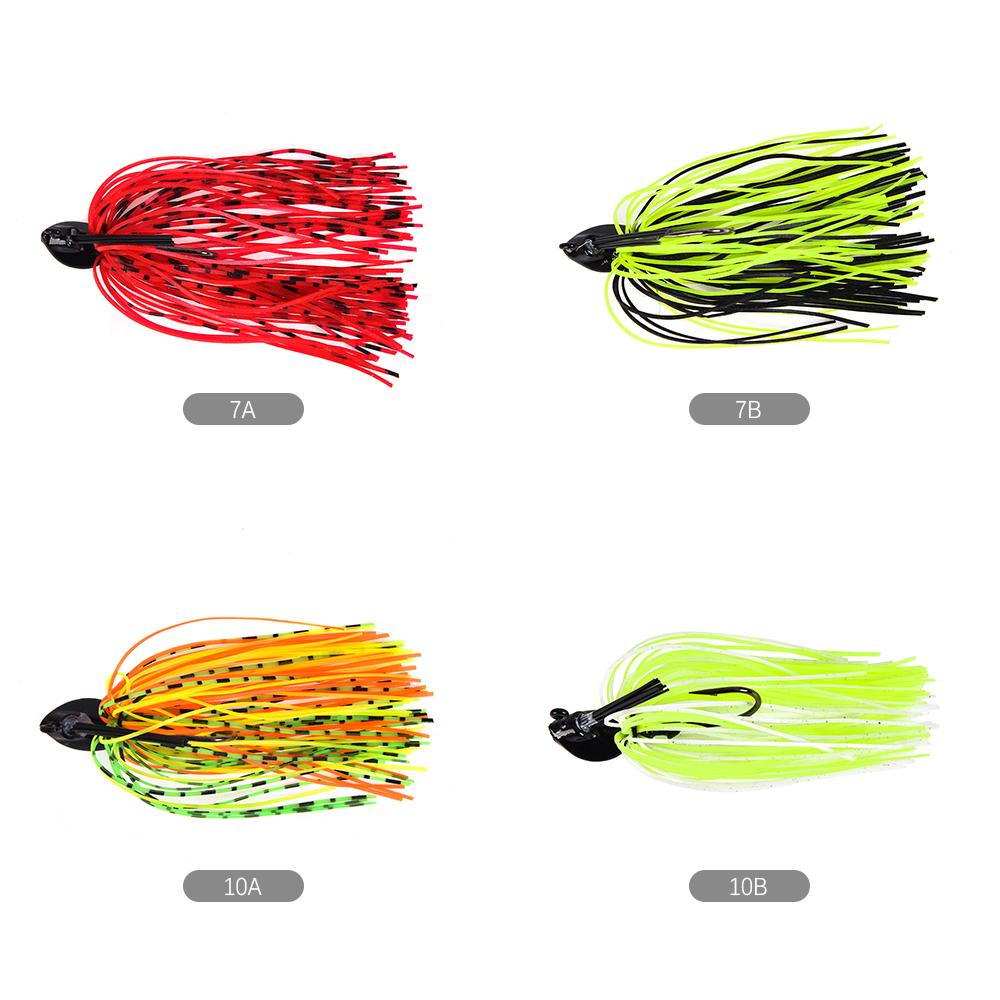 Dây Mồi Câu Cá Nhiều Màu Fishing Buzz Bait Spinnerbait 7G / 10G