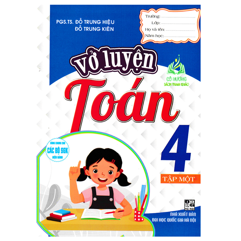 Sách - Vở Luyện Toán 4 Tập 1  - HA