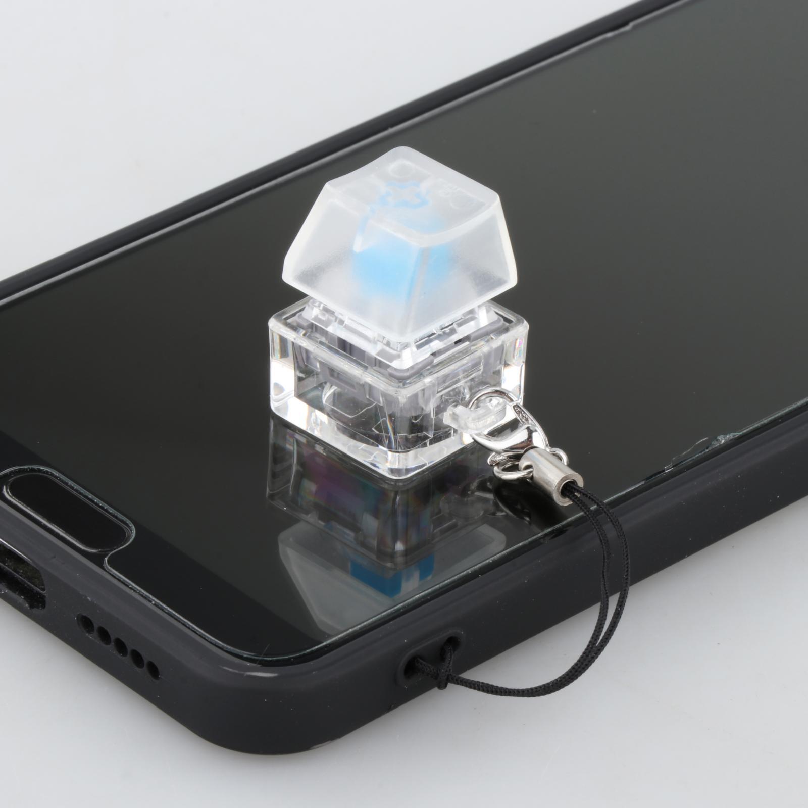 Mechanical Keyboard Switch Tester Pendant Key Rings Toy Decoration DIY