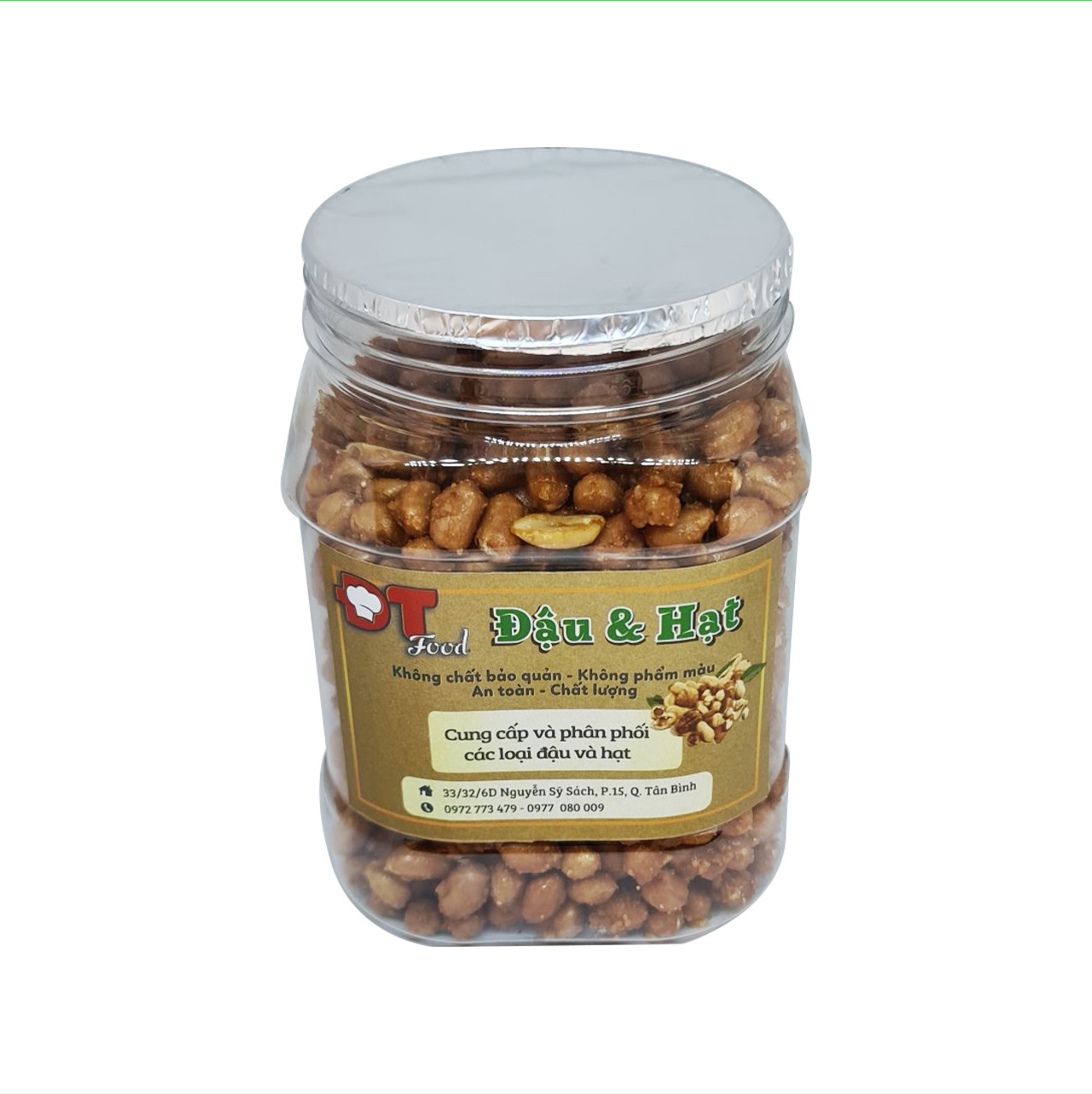 1Kg Đậu Phộng Rang Tỏi Ớt DTFood - Thơm ngon bổ dưỡng