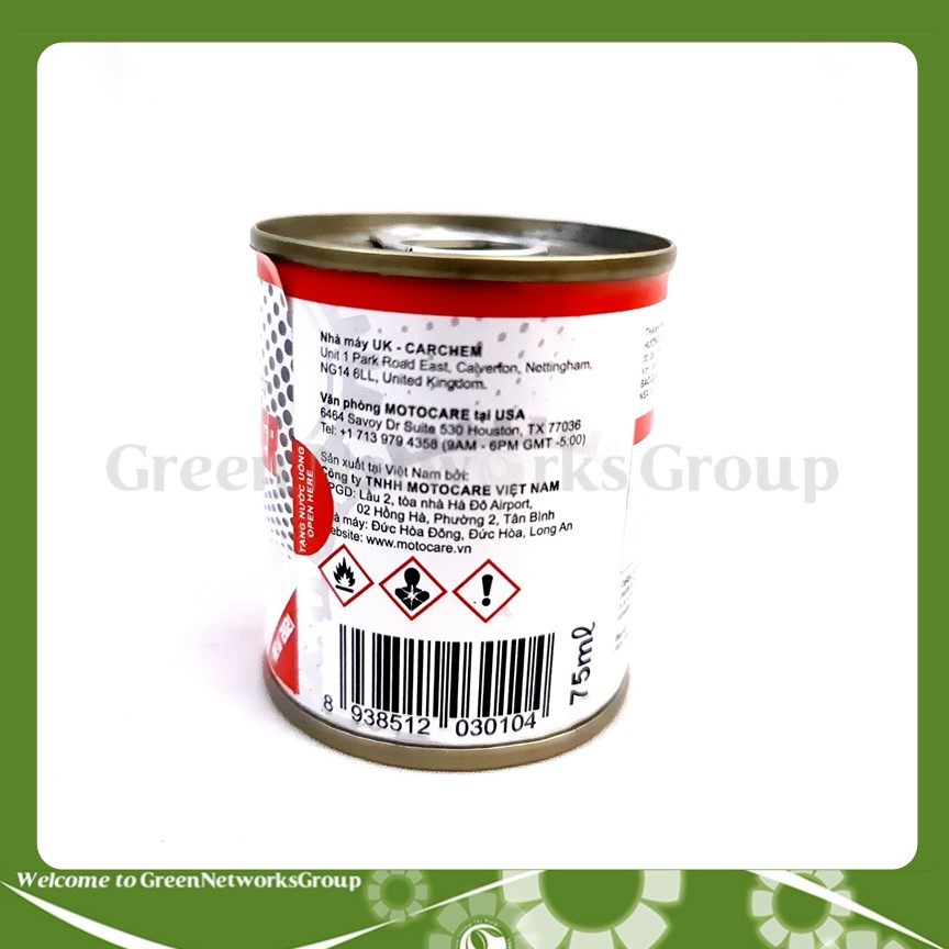 Lon Vệ Sinh Buồng Đốt, Kim Phun Thunder 75ml Green Networks Group