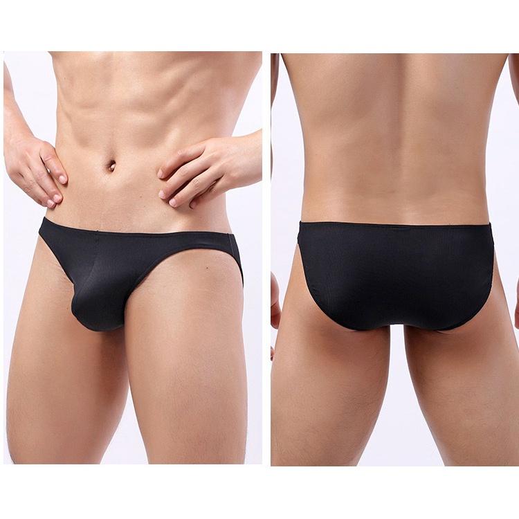 QUẦN LÓT NAM - Tam Giác Bikini Bản Nhỏ Gọn - Thun Lạnh Sọc Siêu Mát