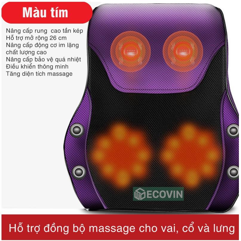 Gối Massage Cổ, Vai Gáy, Máy Mát Xa Lưng và Cổ Hồng Ngoại