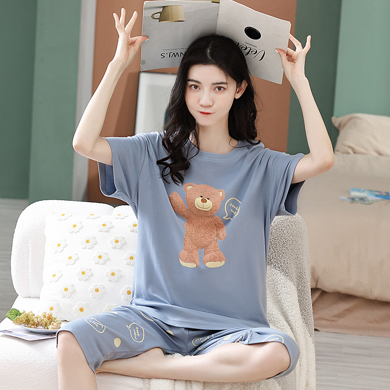 Quần áo mặc nhà cotton 5635