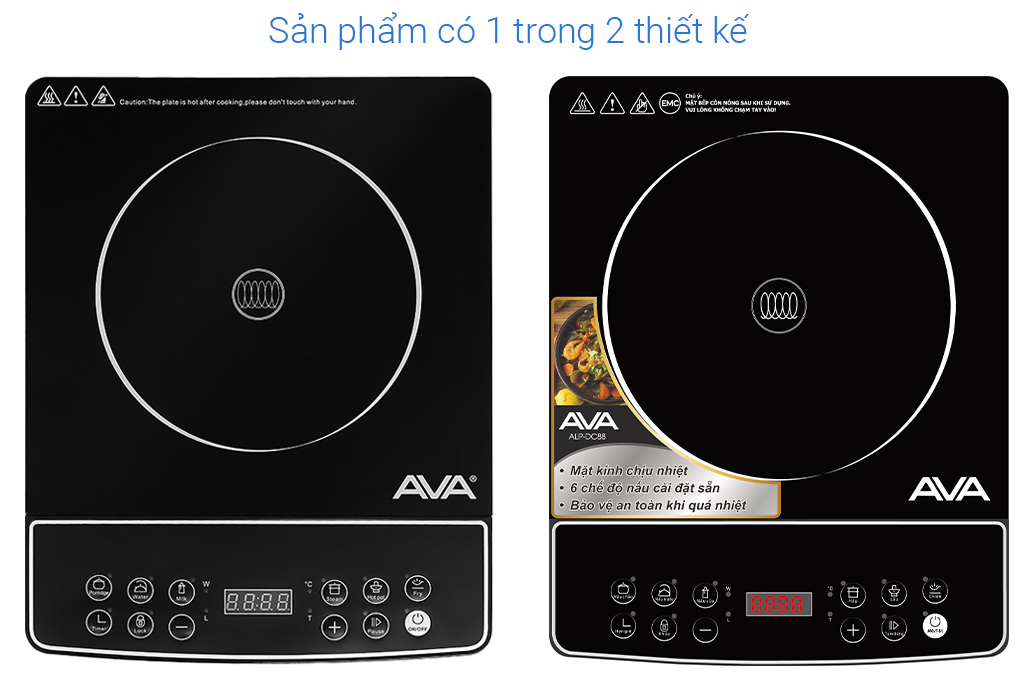 Bếp điện từ AVA ALP-DC88 - Hàng chính hãng