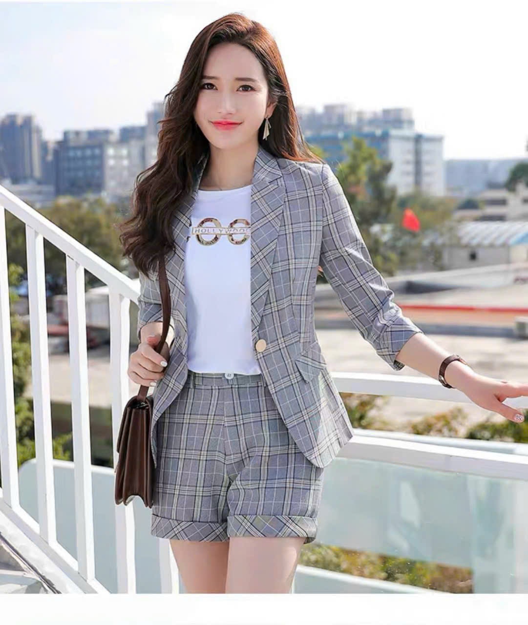 Bộ vest quần short (kèm áo trong)