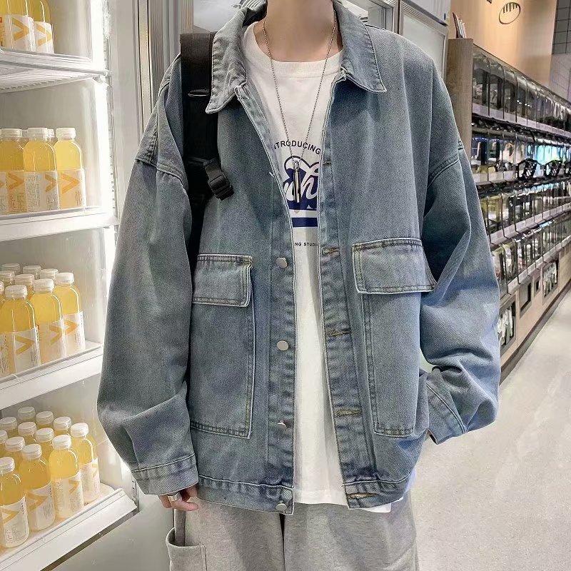 Áo Khoác Denim Tay Dài Thời Trang Dành Cho Nam