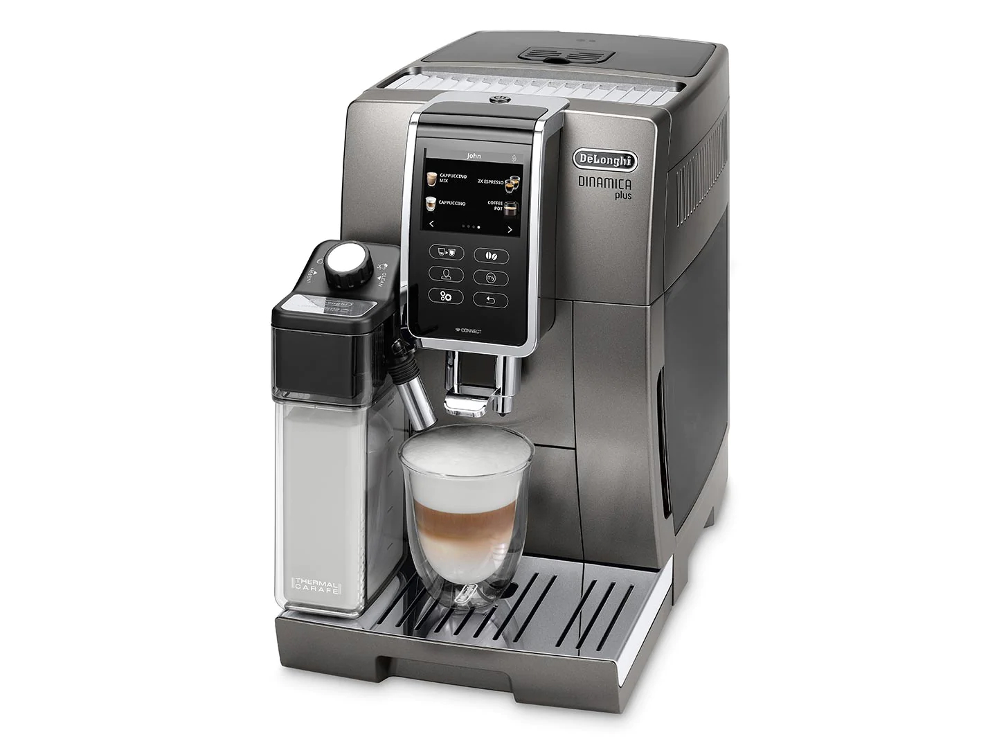 Máy pha cà phê Delonghi ECAM370.95.T - Hàng Chính Hãng