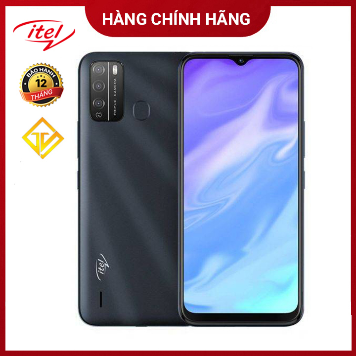 Điện thoại itel Vision1 Pro (L6502) 3GB/32GB , 6.52&quot; HD+ , Camera kép - Hàng Chính Hãng