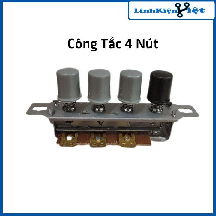 Công tắc số quạt 4 nút, 5 nút loại tròn, phím bấm quạt điện điều chỉnh tốc độ gió cho quạt cây, quạt bàn