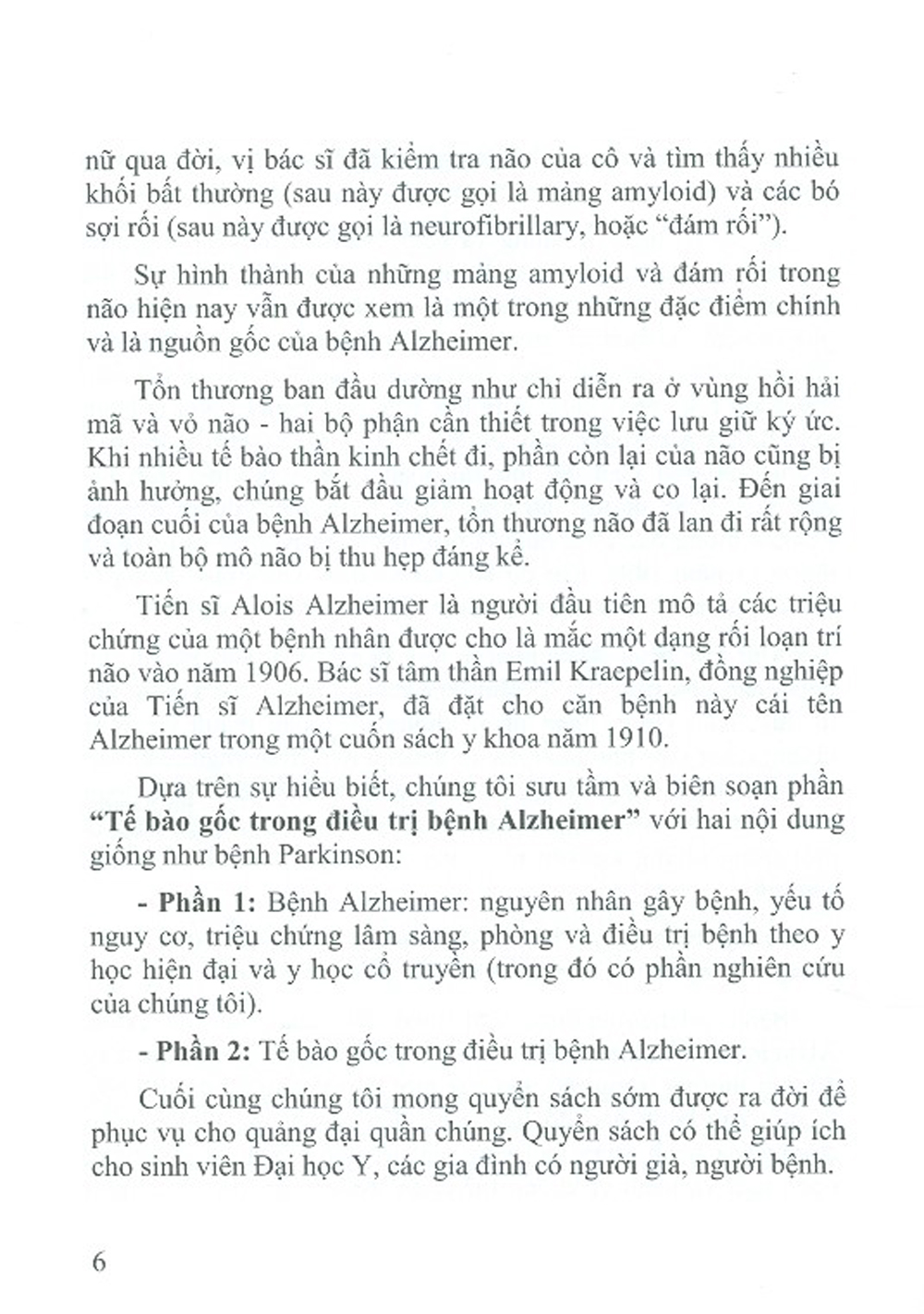 Tế Bào Gốc Trong Điều Trị Các Bệnh Thần Kinh: Parkinson Và Alzheimer