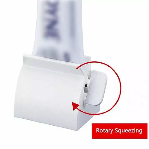Dụng cụ nặn kem đánh răng + Tặng cọ matxa rửa mặt