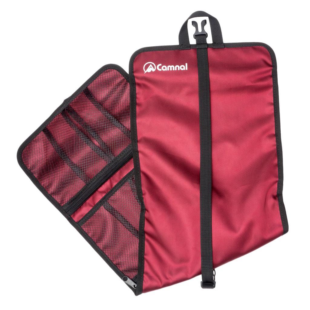 Rock Climbing Carabiner Storage Bag Hardware Buckle Holder Pouch Black
